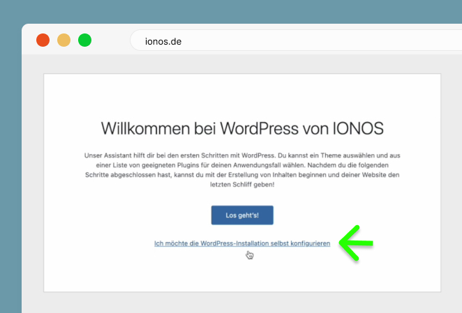 WordPress selbst konfigurieren